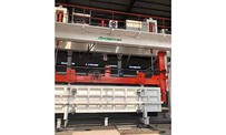 Smooth Surface High Efficiency Precast Light Weight Wall Panel Machine